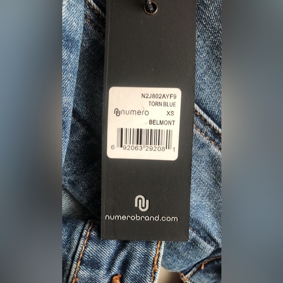 Women's blue jeans jacket - Picture 2 of 3